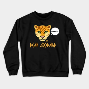 DEAF LEOPARD Crewneck Sweatshirt